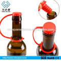 Custom silicone rubber wine reusable screw bottle stopper